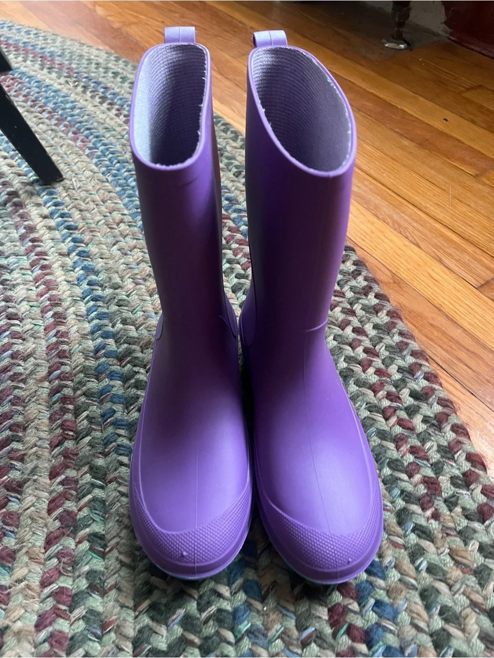 Cat & Jack Purple Kids' Waterproof Rain Boots